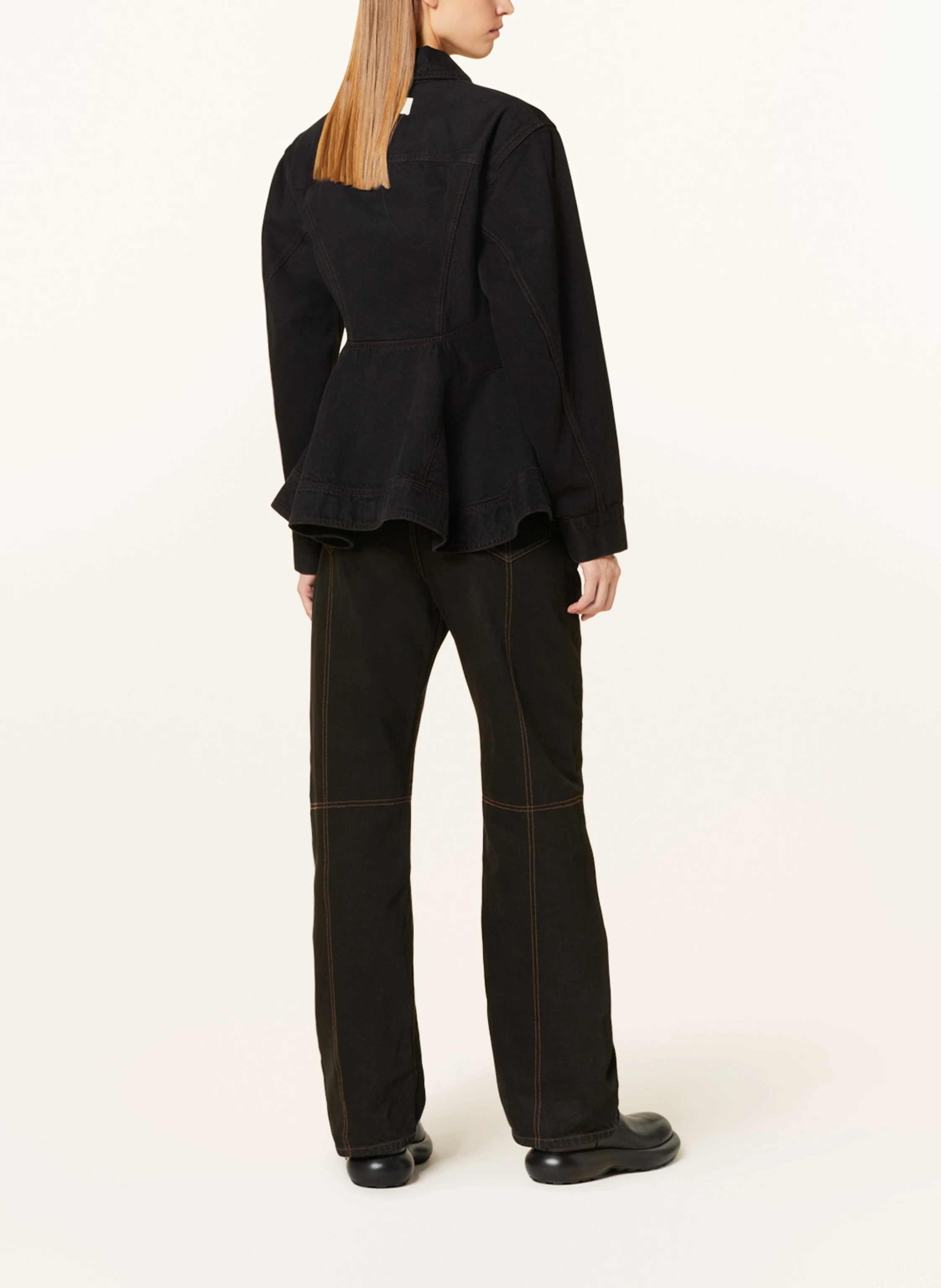 JACQUEMUS Straight Jeans LE DE NIMES CARACO