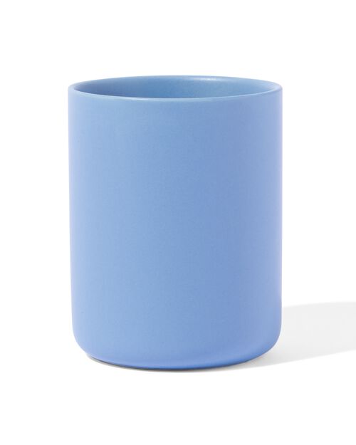 gobelet pour brosse à dents bleu