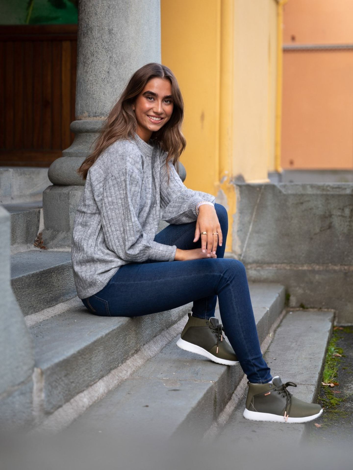 Amara Long Sleeve Rib
