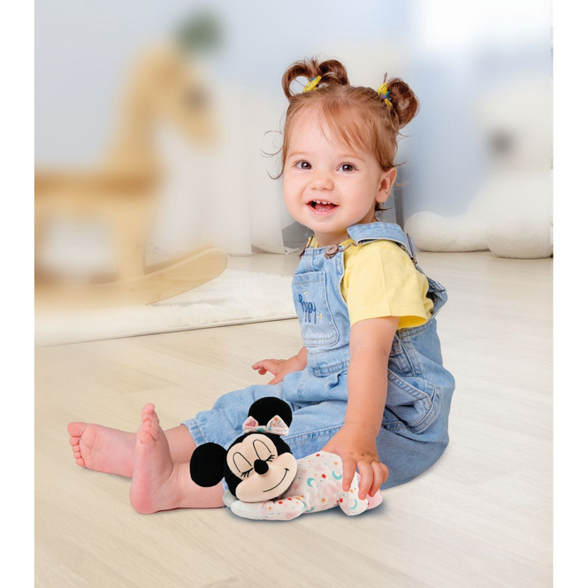 Disney - Baby Minnie - Schlafende Plüschfigur Minnie