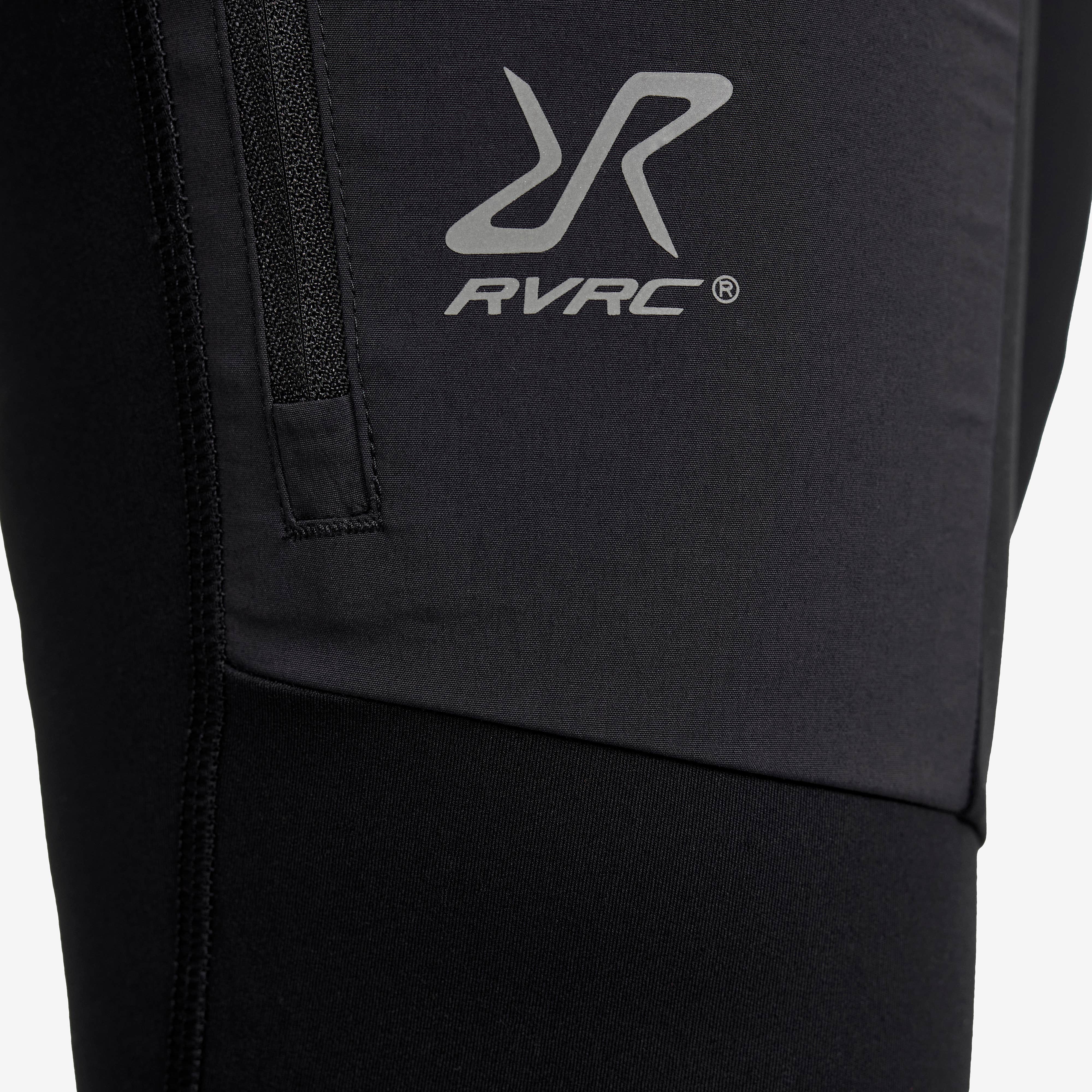 Cliff Pocket Wind Leggings Dame Black