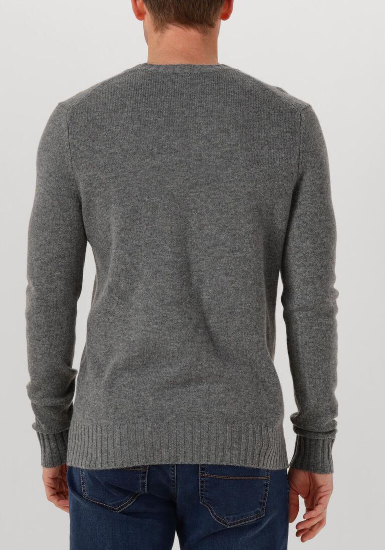 grijze leurink knit trui rifredo o-neck