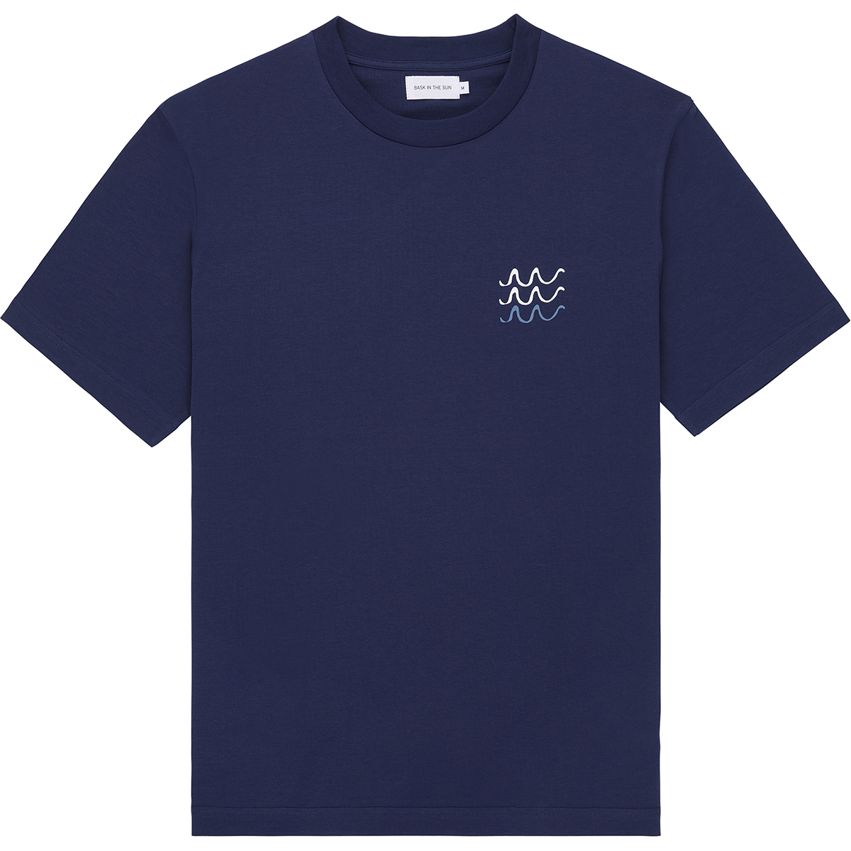 Bask In The Sun Rolls Tee Navy