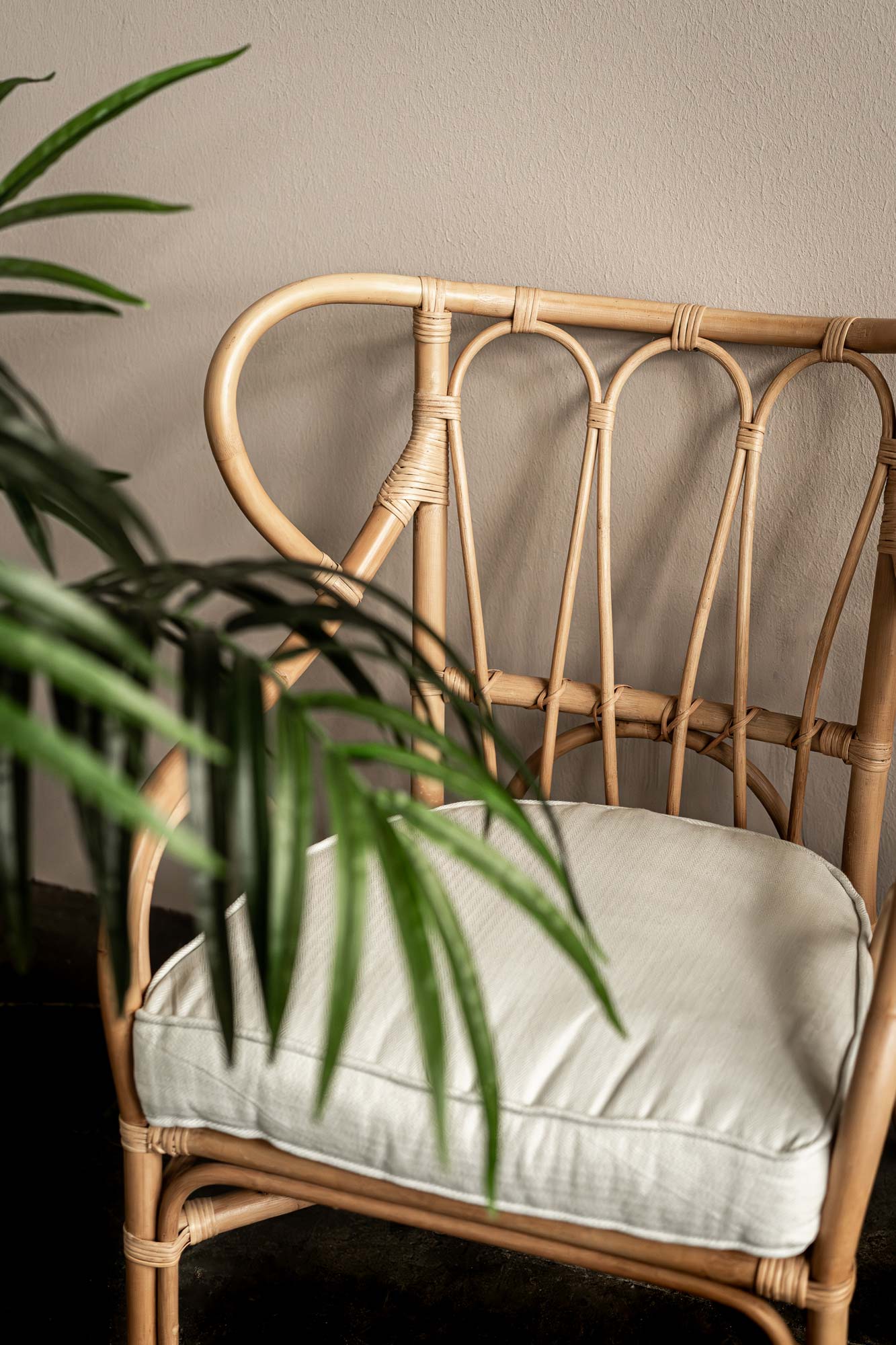 Rattan-Armsessel 'Marie', natur, B 68 cm, H 84 cm, L 68 cm günstig bestellen