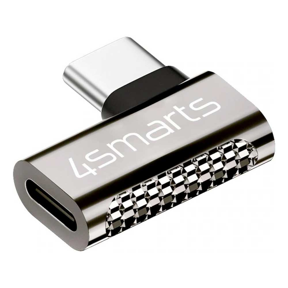 (4er Set) 100W USB C auf USB C OTG Lade und Daten Adapter Stecker 20 Gbit/s (540464) - Grau