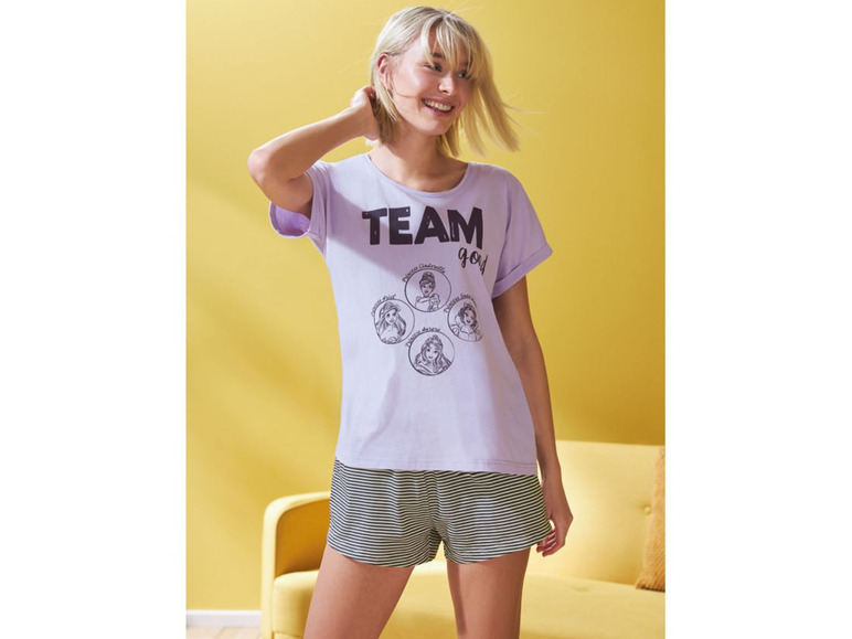 Dames shorty-pyjama (OSBE/OSCZ/OSPL/OSSK)