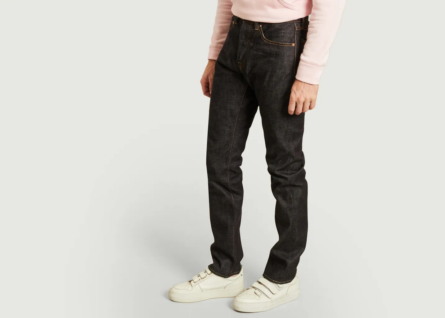 Jean 0605 15.7 oz Natural Tapered Momotaro Jeans