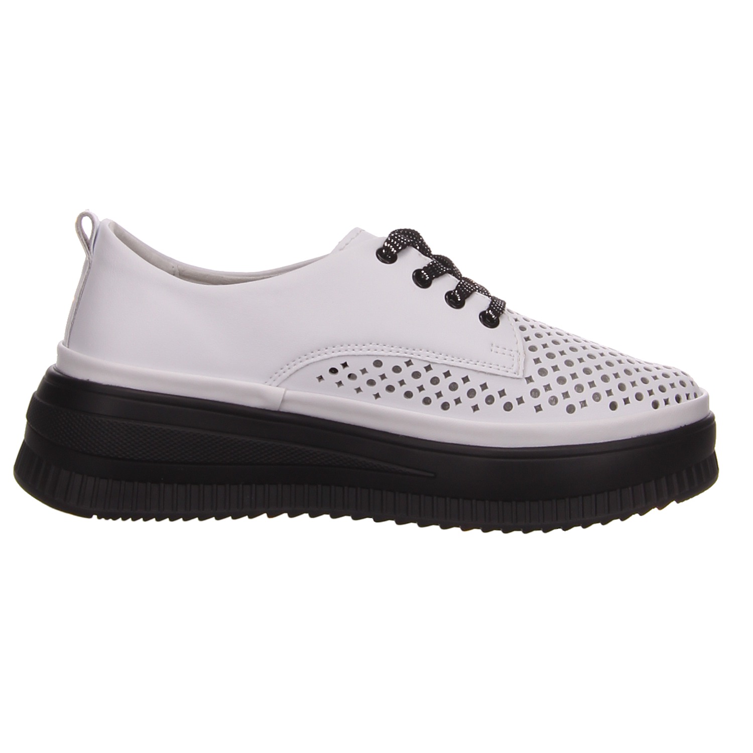 Artiker Schnürschuh weiß weiss/weiss kombi