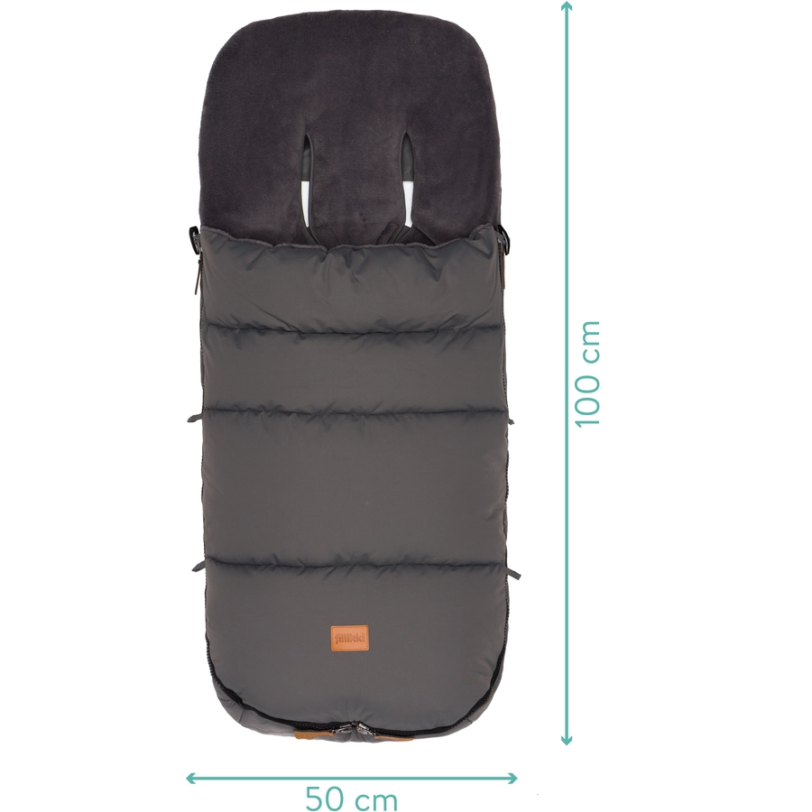 fillikid Winterfußsack Kinley grau