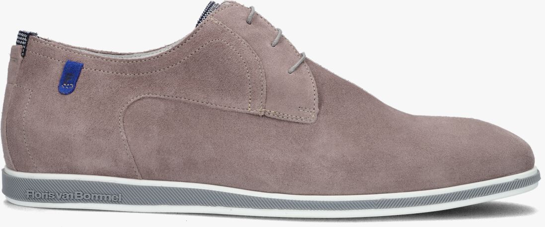 FLORIS VAN BOMMEL beige floris van bommel veterschoenen sfm-30220