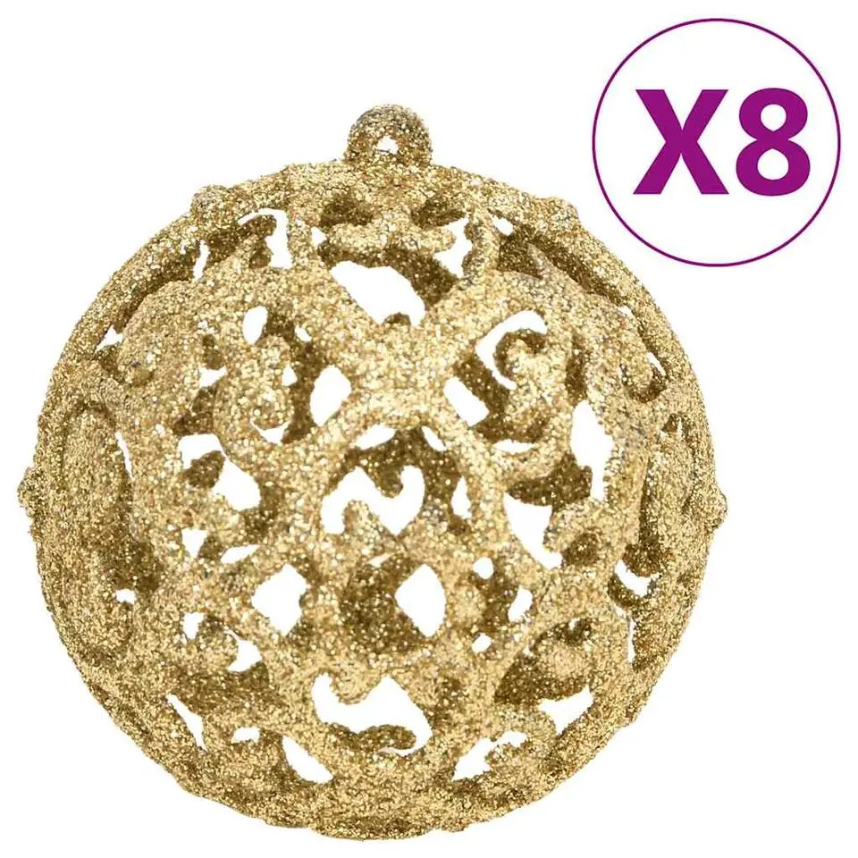 vidaXL - Kerstballenset - Goud - Polystyreen