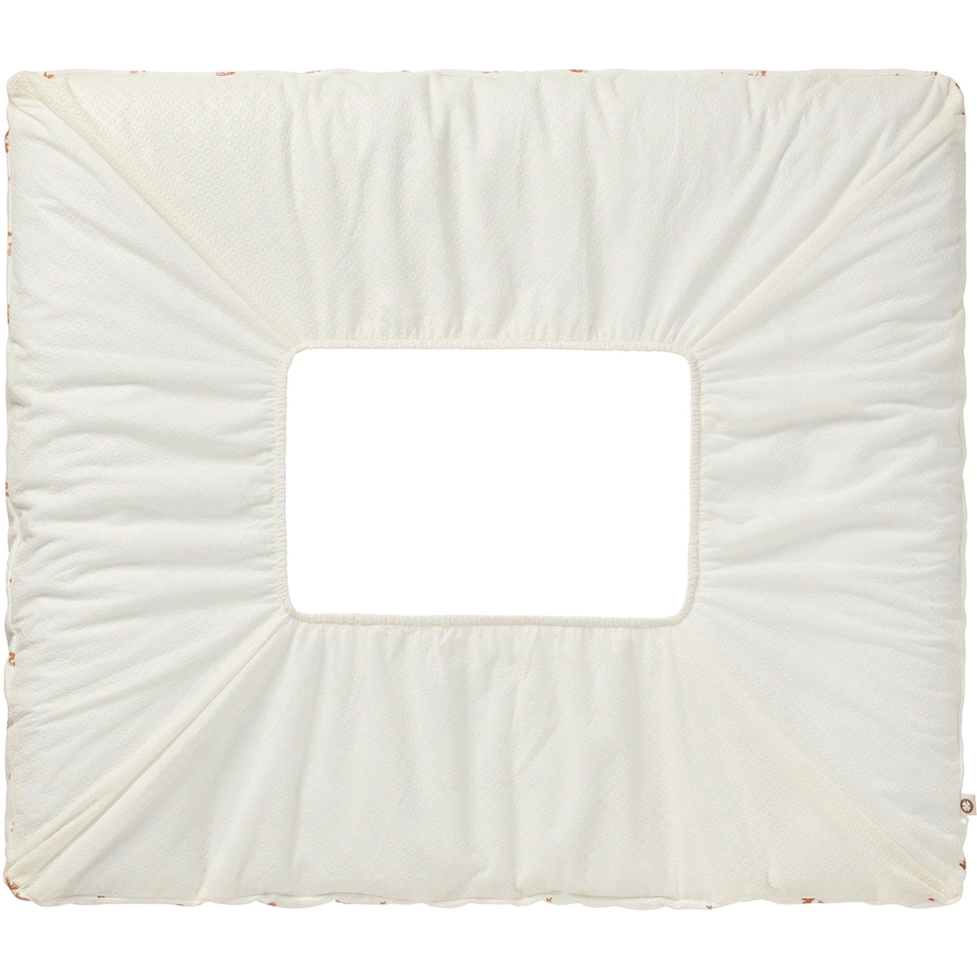 Noppies Bezug für die Wickelunterlage Blooming Clover 77x87cm Misty Rose