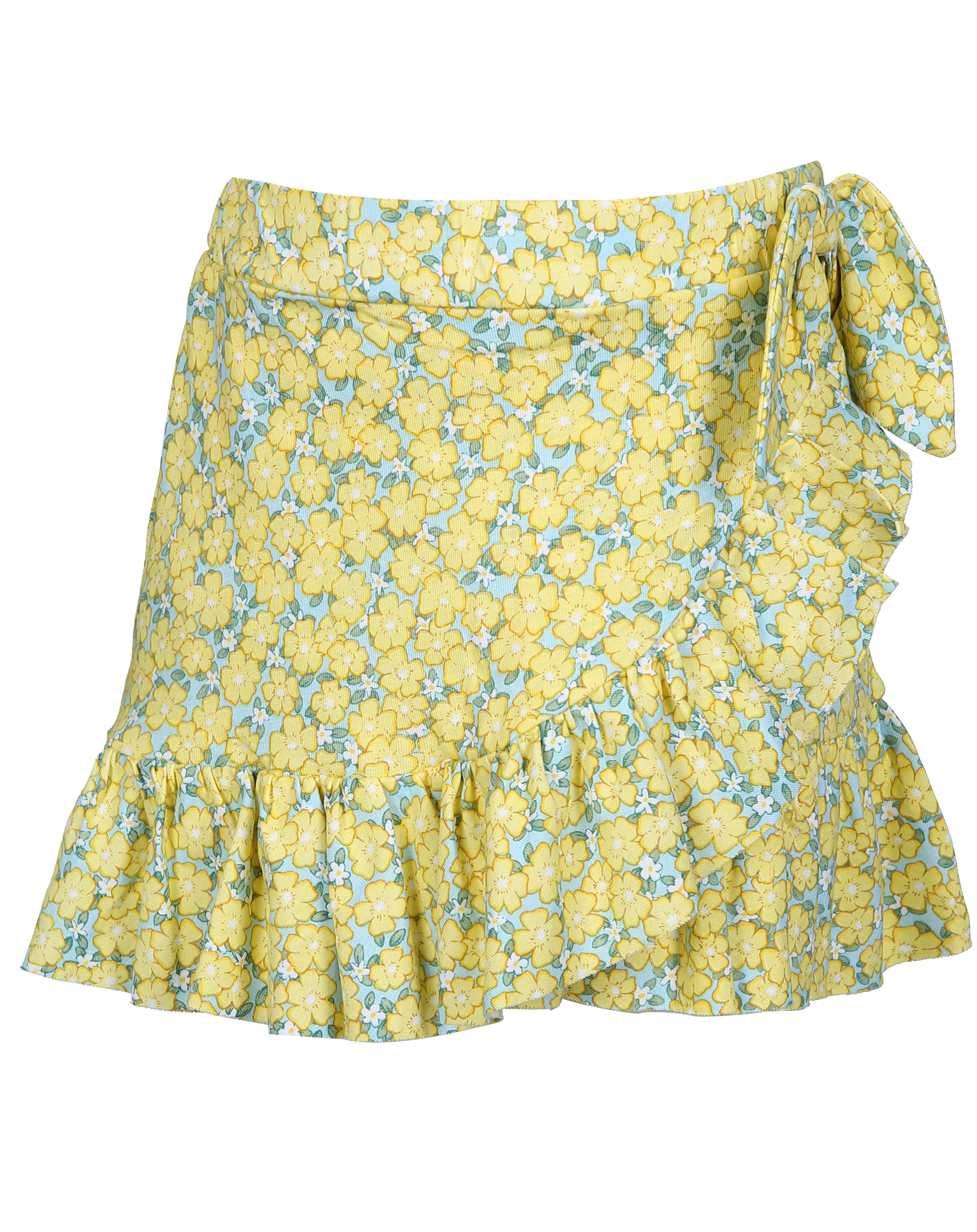 Sarong-Rock FLOWERS in gelb