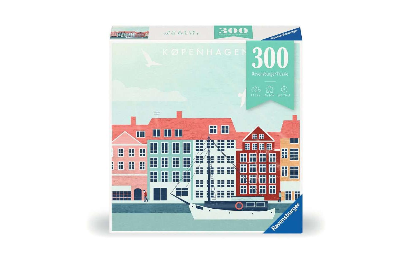 Puzzle City KopenhagenPuzzlevergnügen aus der Reihe «Puzzle Moment»