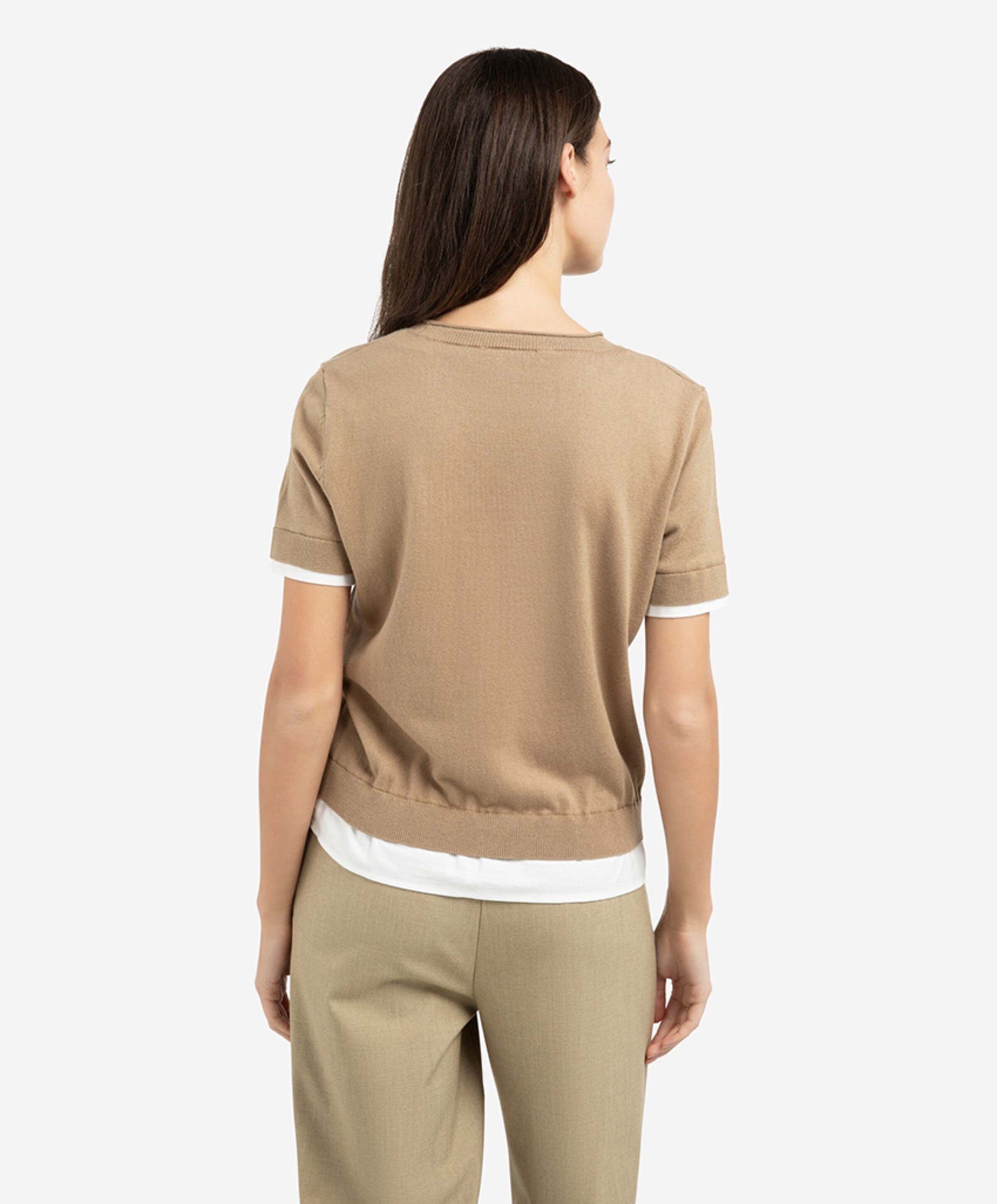 YAYA Dames trui beige