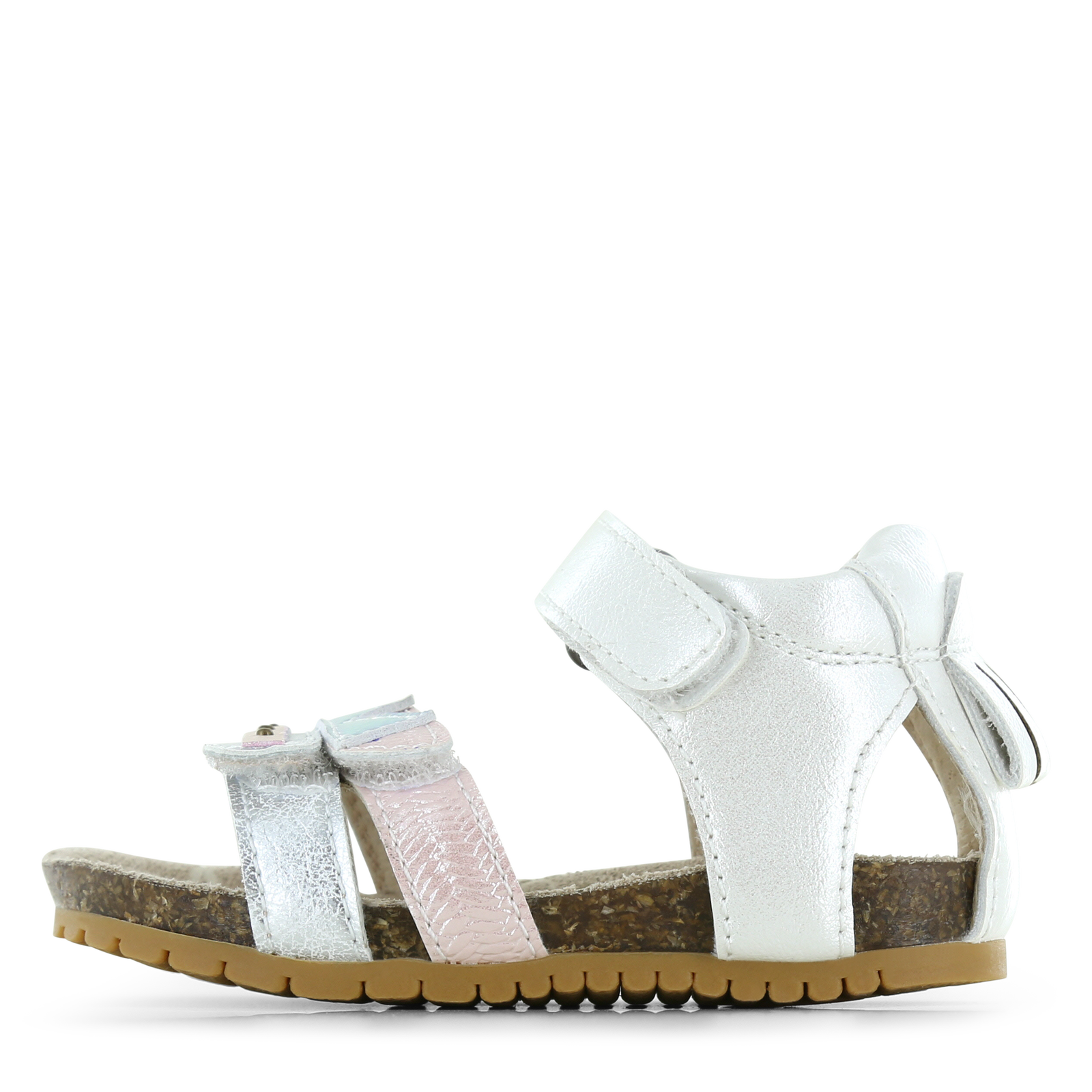 Shoesme parelmoer sandaal Metallic, Microfiber leer | Meisjes schoenen