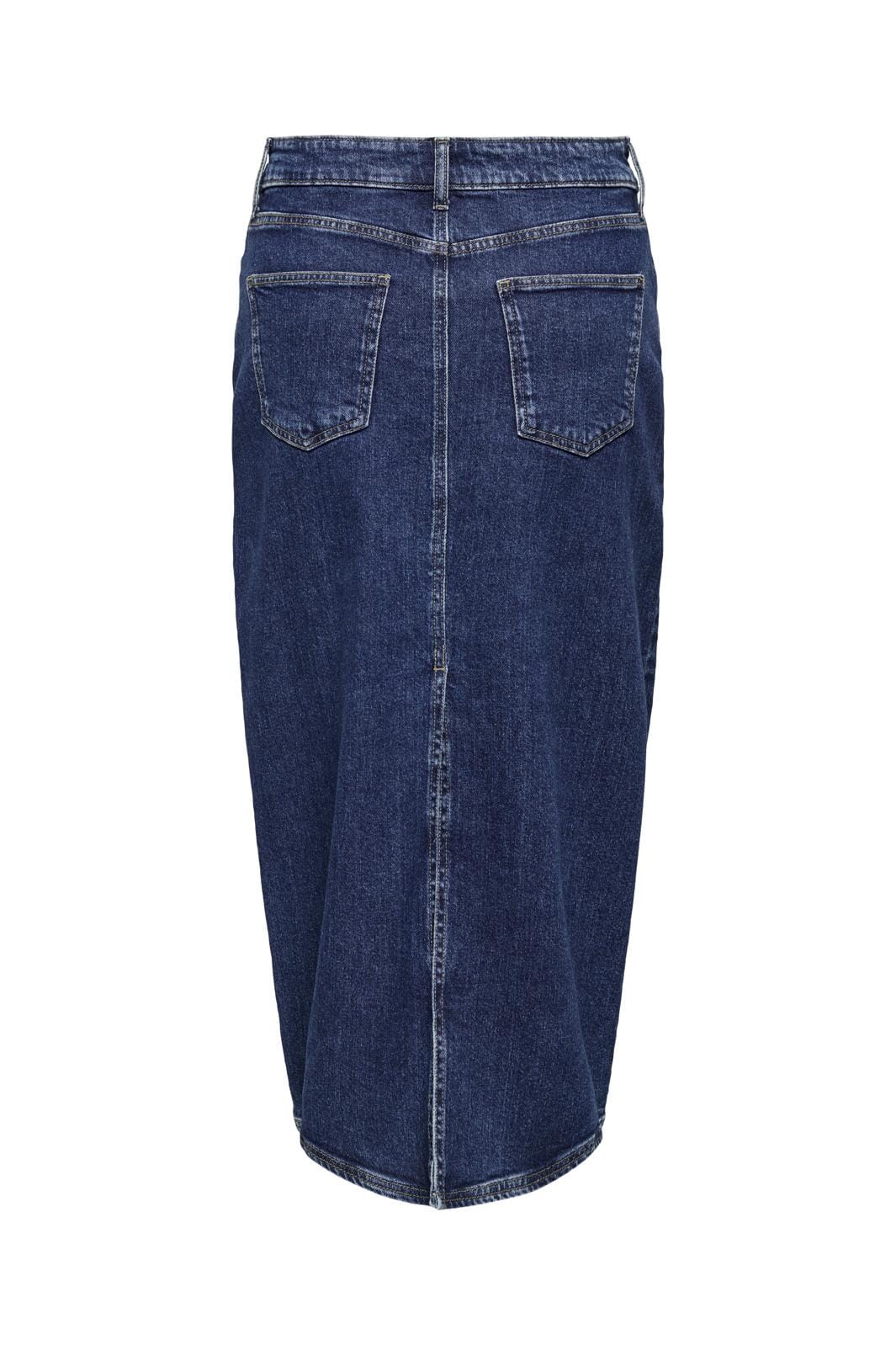 Only Onlmilla Midi Skirt 4511114 dark blue denim