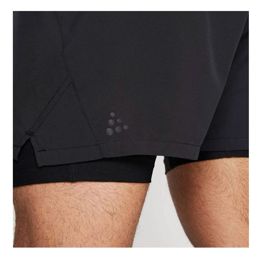 Craft ADV ESSENCE - Short 2 en 1 Homme black