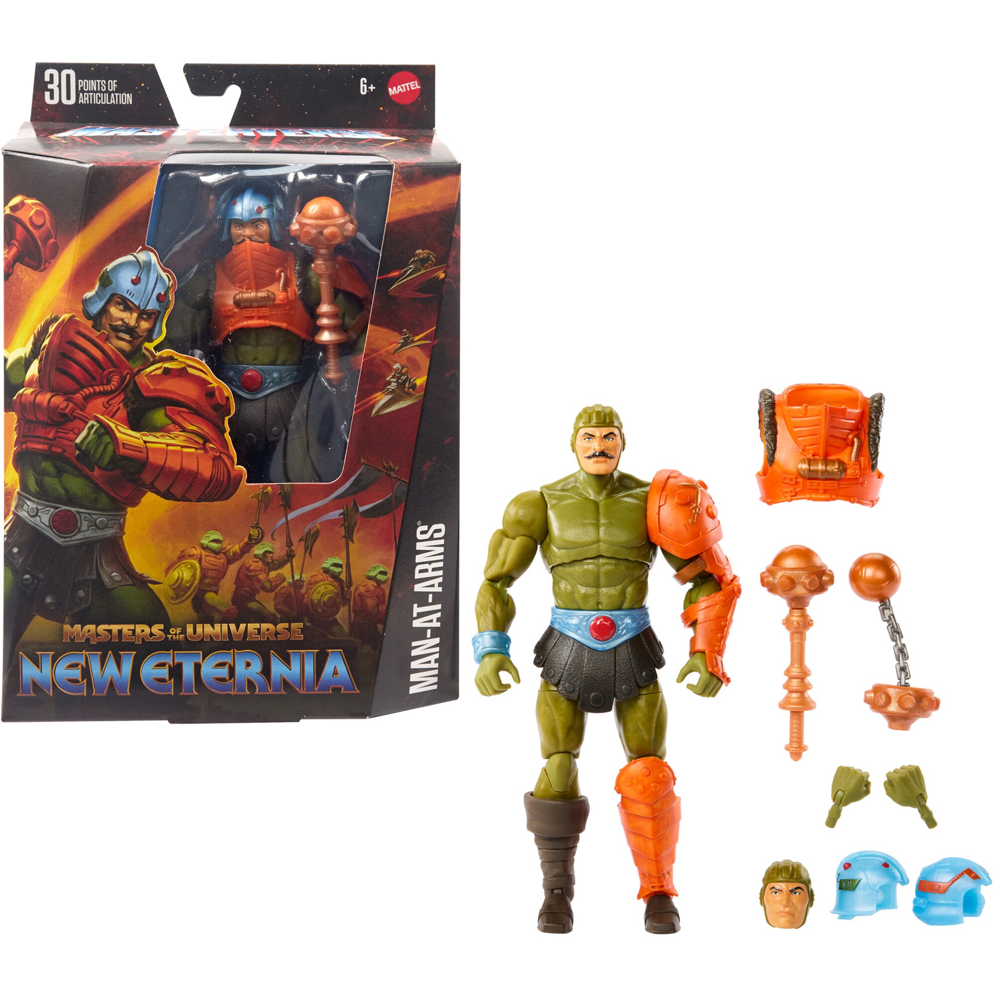 Mattel Spielfigur Masters of the Universe Masterverse Man-At-Arms