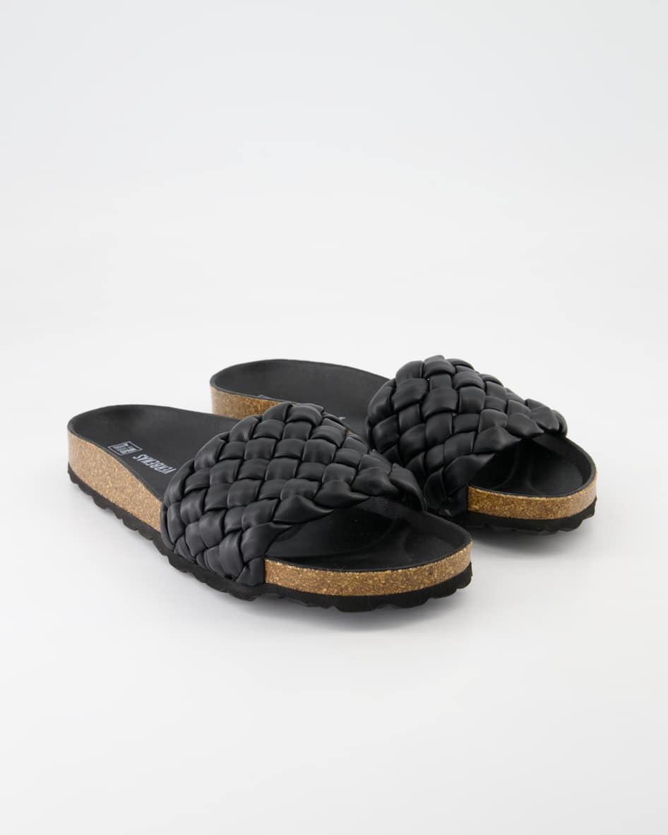 Verbenas Ricia Trezna Soft Pantoletten in Schwarz