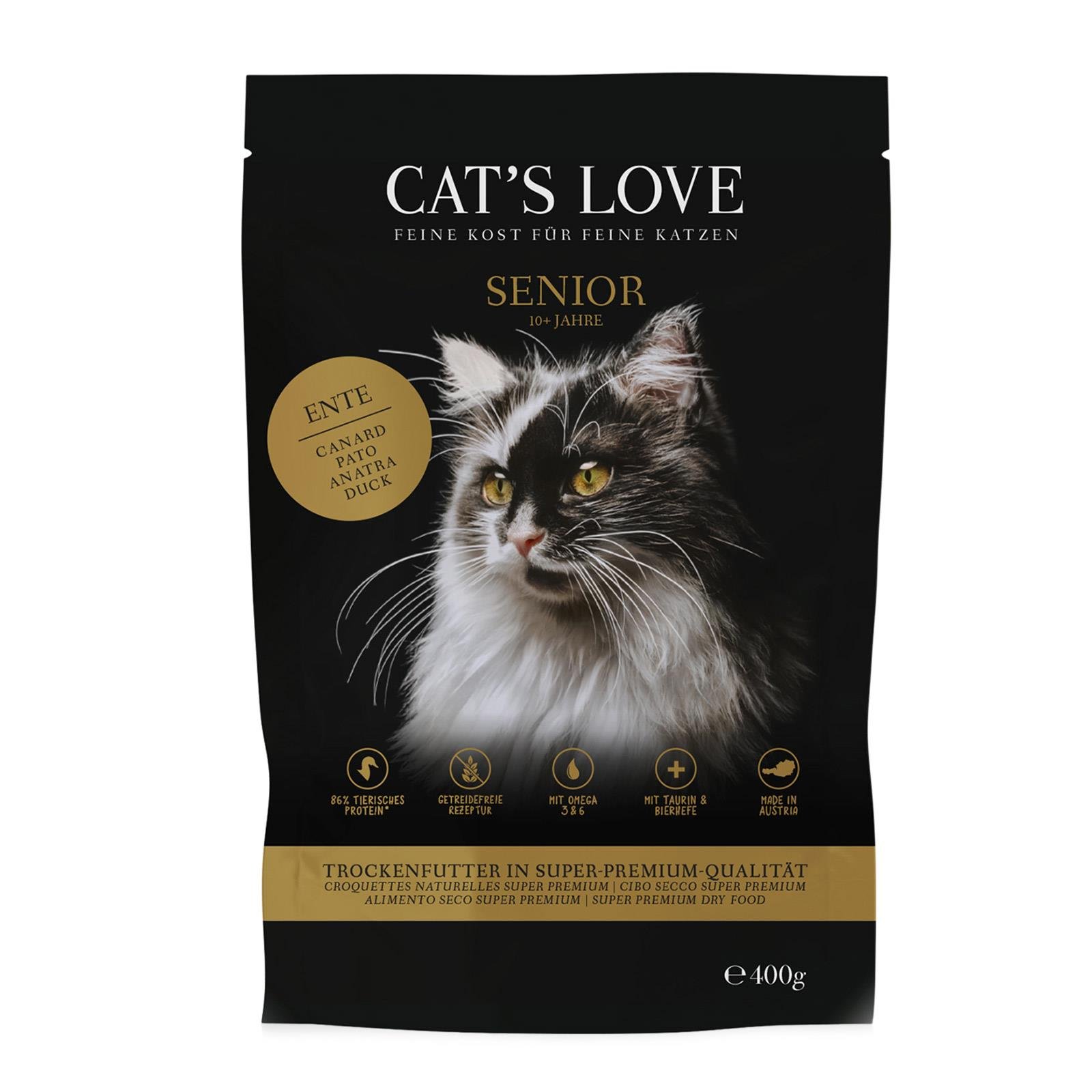 Cat's Love Trocken Senior Ente