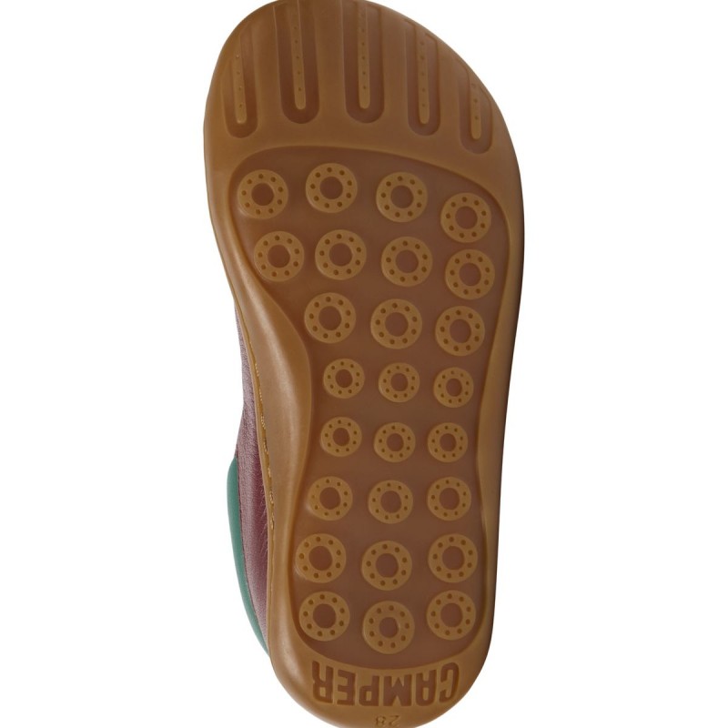Camper Camper Peu Kids Velcros Bordeaux