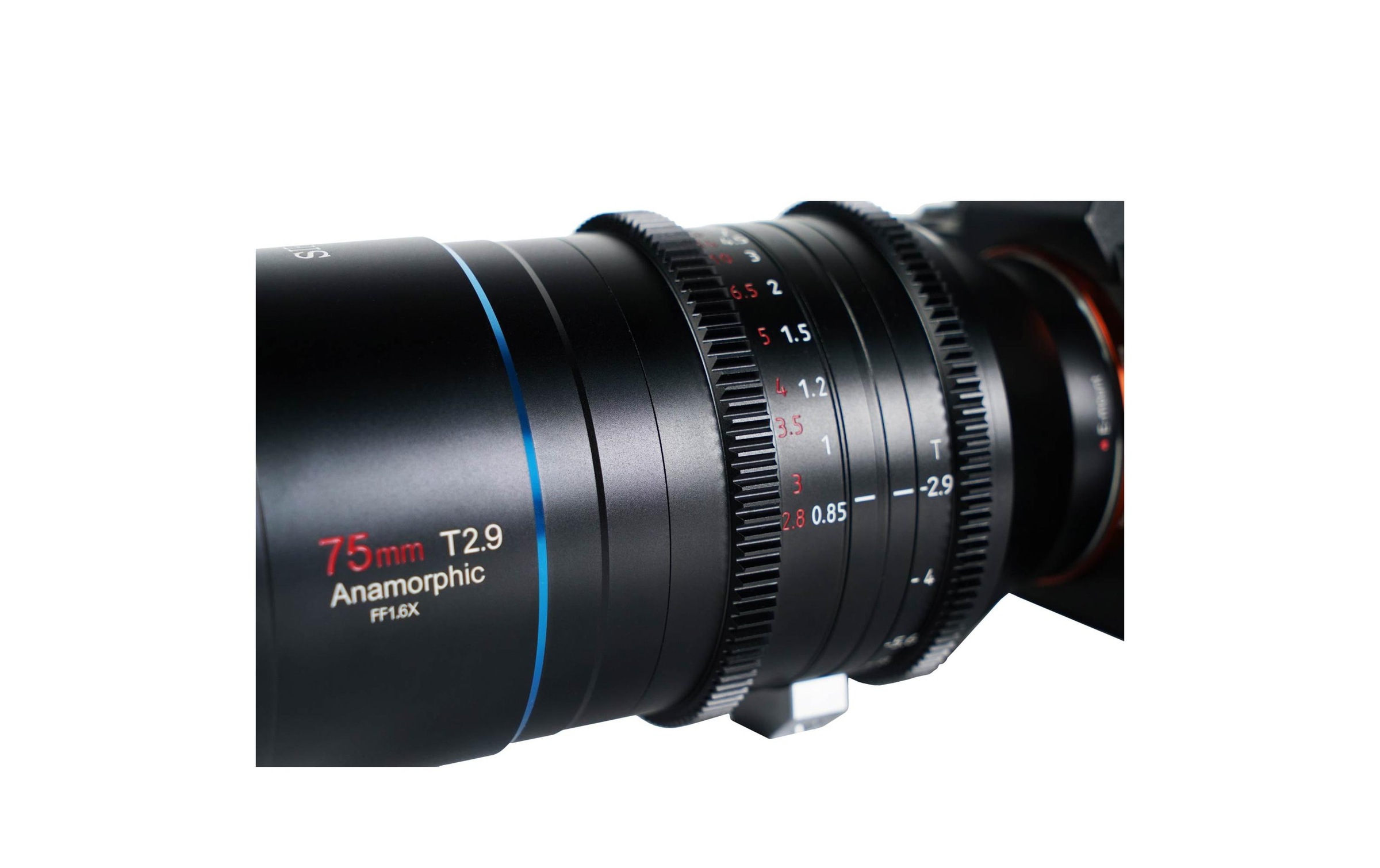 Festbrennweiteobjektiv »Sirui 75mm T2.9 1.6x Anamorphic lens – Nikon Z«