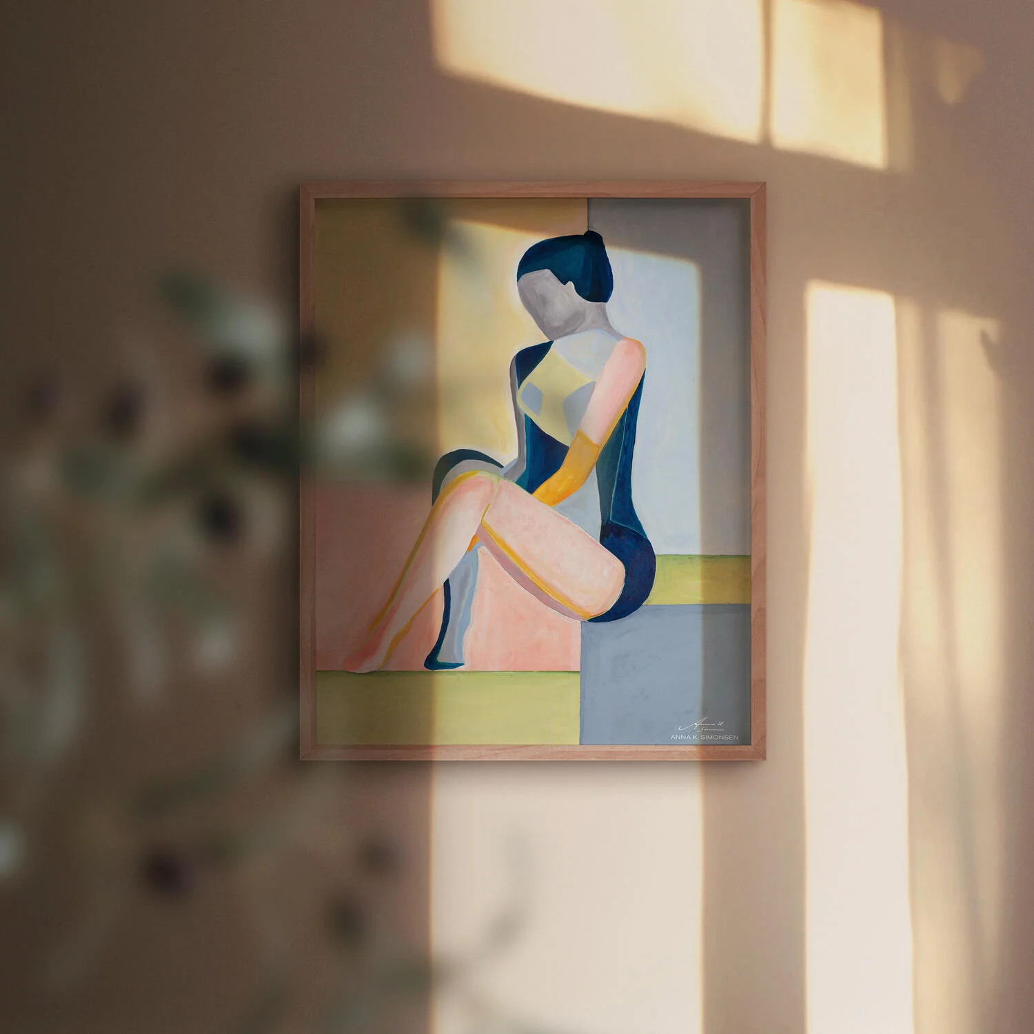 Poster & Frame  Anna K. Simonsen Cleo plakat - A3