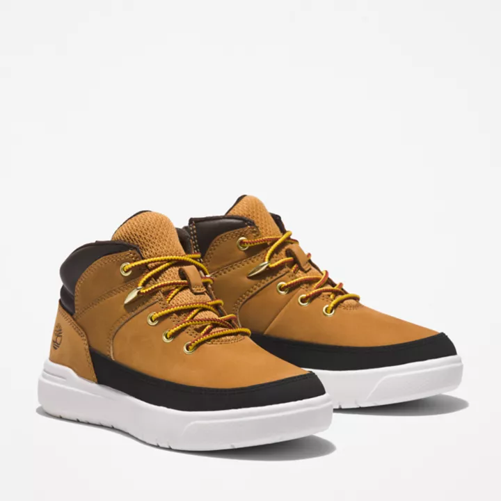 Bota de caminhada Seneca Bay para jovens na cor amarela
