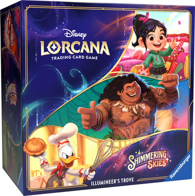 Disney Lorcana Shimmering Skies Illumineer's Trove Samleboks