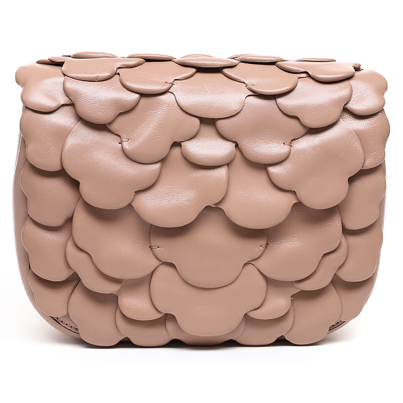 Valentino Sac bandoulière 03 Rose Edition en Cuir beige - Neuf avec étiquette - L.20 cm