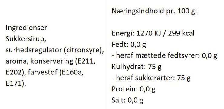 SMAGFULD by Almuegaarden Sirup med smag af syrlig passionsfrugt Gul & hvid