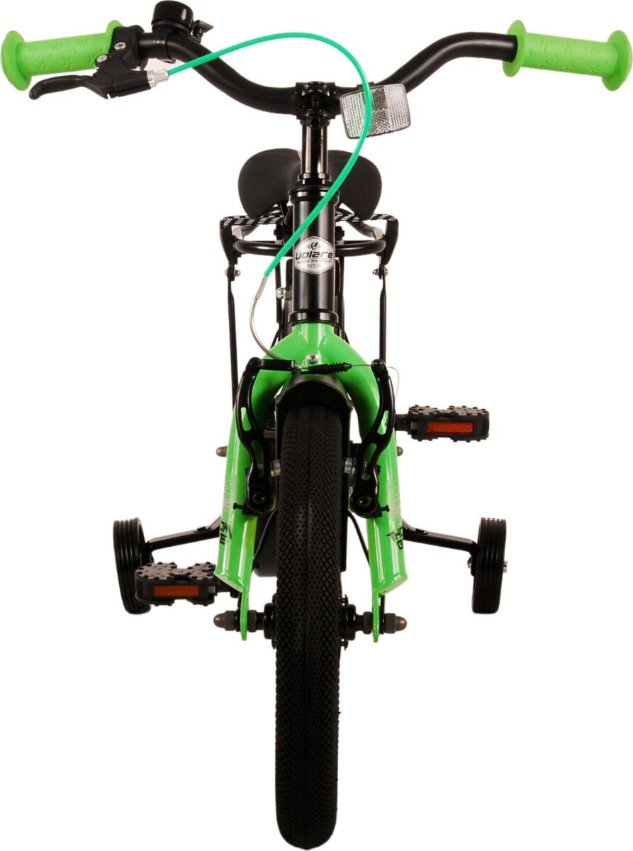 Volare - Børnecykel Med Støttehjul - 14'' - Thombike - Grøn