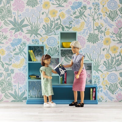 Lundby Dukkehusmøbler Bokhyllesett