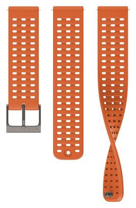 Bracelet de Montre Silicone Suunto Athletic 2 22mm Canyon - Orange