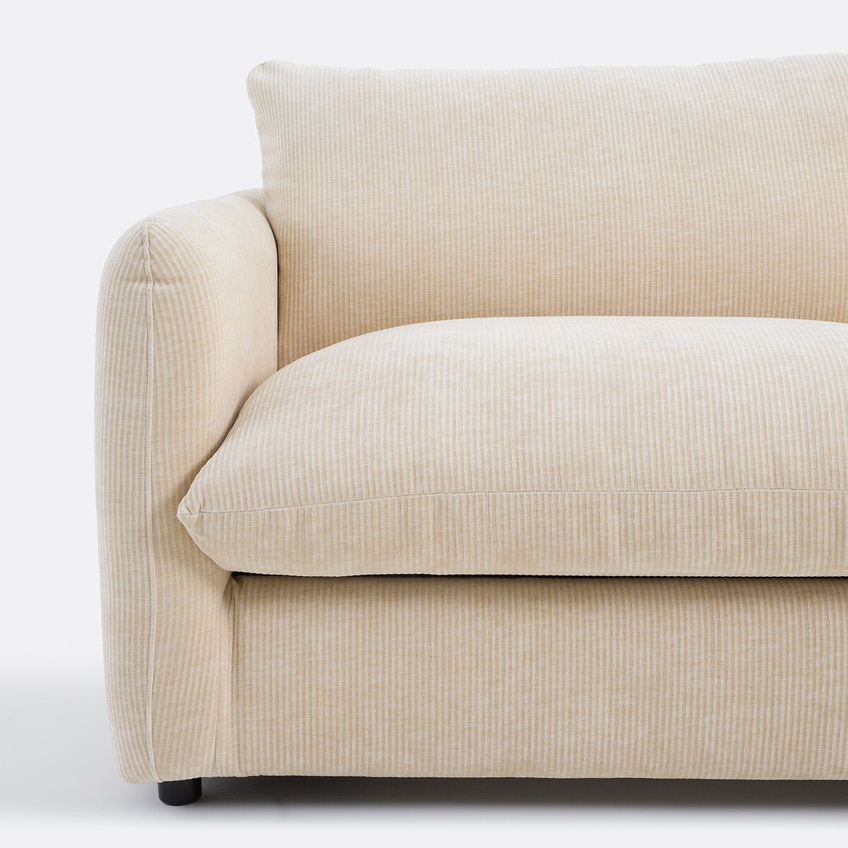 LA REDOUTE INTERIEURS<br>Sofá de 2, 3, 4 lugares, veludo Yde