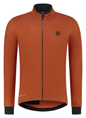 Maillot Manches Longues Velo Rogelli Essential - Homme - Orange