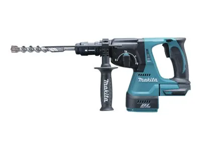 Makita DHR243Z - Roterende hammer - ledningfri - 3 tilstande - SDS-plus - 2 Joule - intet batteri - SOLO