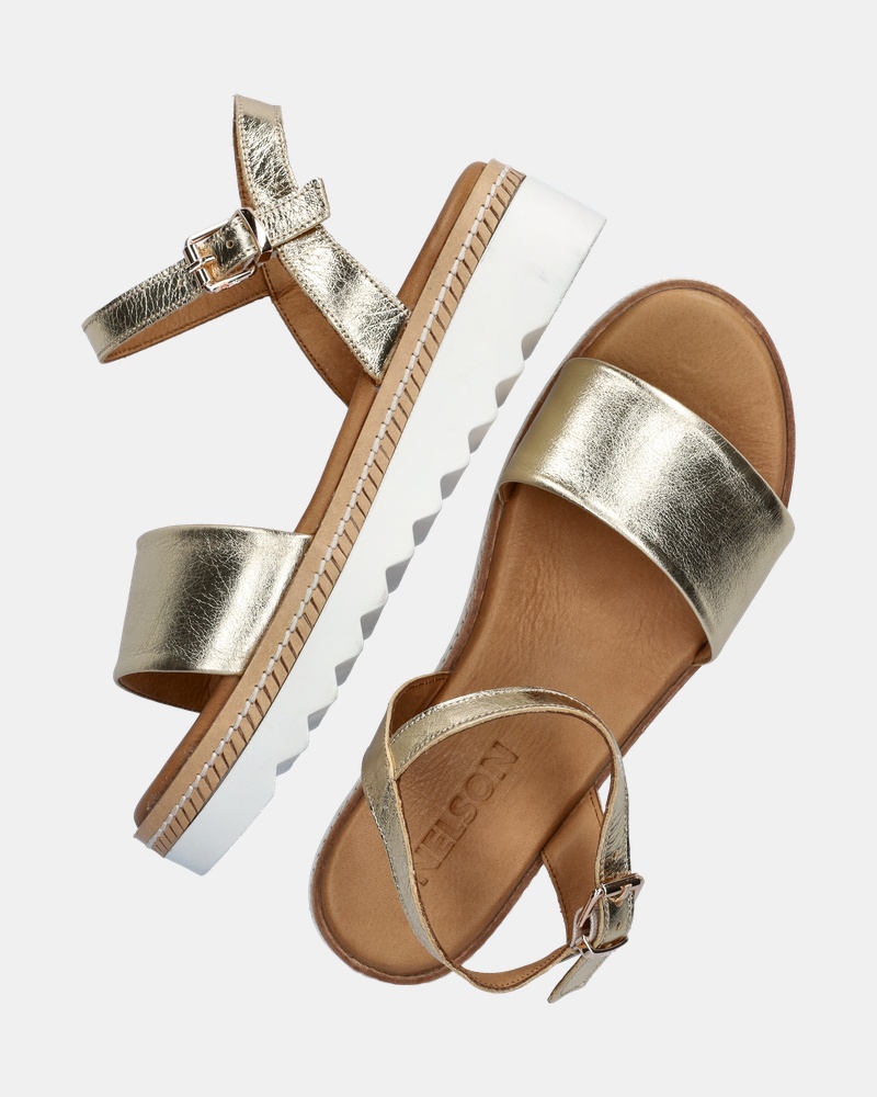 Nelson Sandalen  - goud