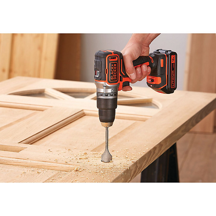 Perceuse visseuse à percussion sans fil Black+Decker BL188E2K-QW 18V - 2 x 2.5Ah