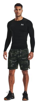 Maillot manches longues de compression Under Armour Heatgear Armour Noir