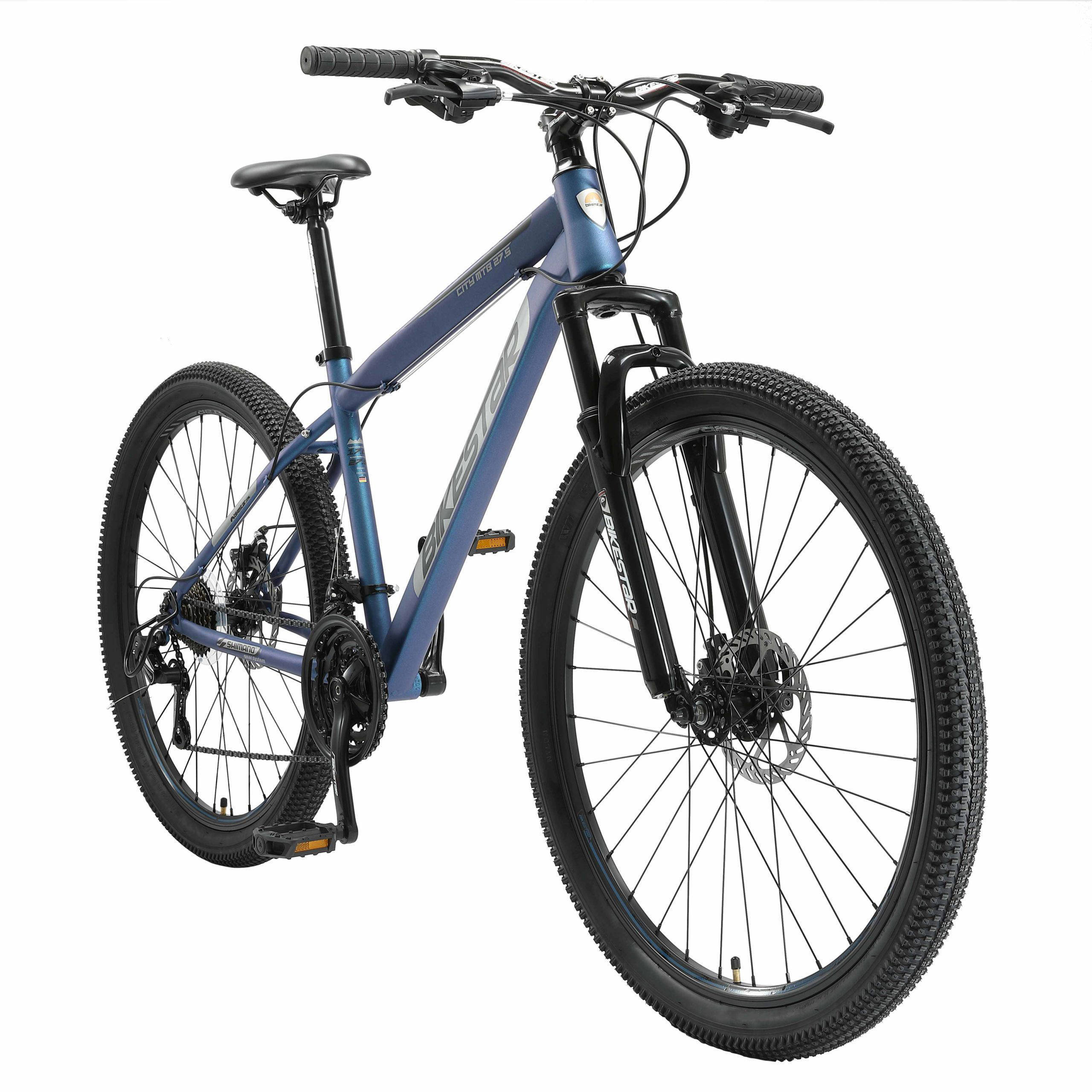 BikeStar Hardtail Staal MTB Medium 27,5 Inch 21 Speed
