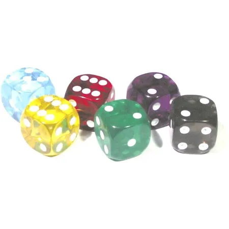 AMIGO Würfel Transparent W06 18mm