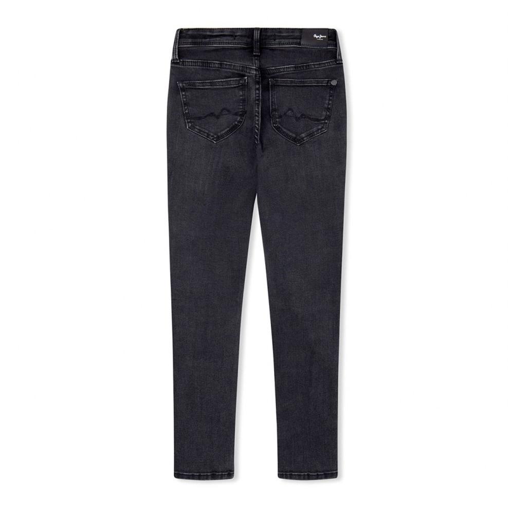 Pepe jeans Jean Gris Foncé Fille Pepe Jeans Pixlette