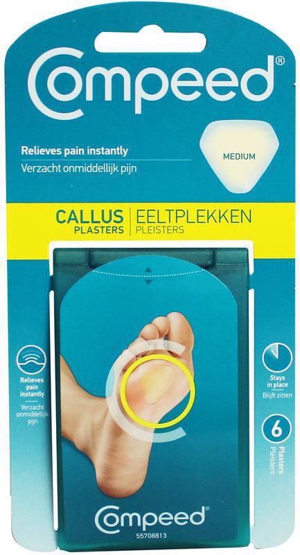 Compeed Eeltpleister M 6 stuks
