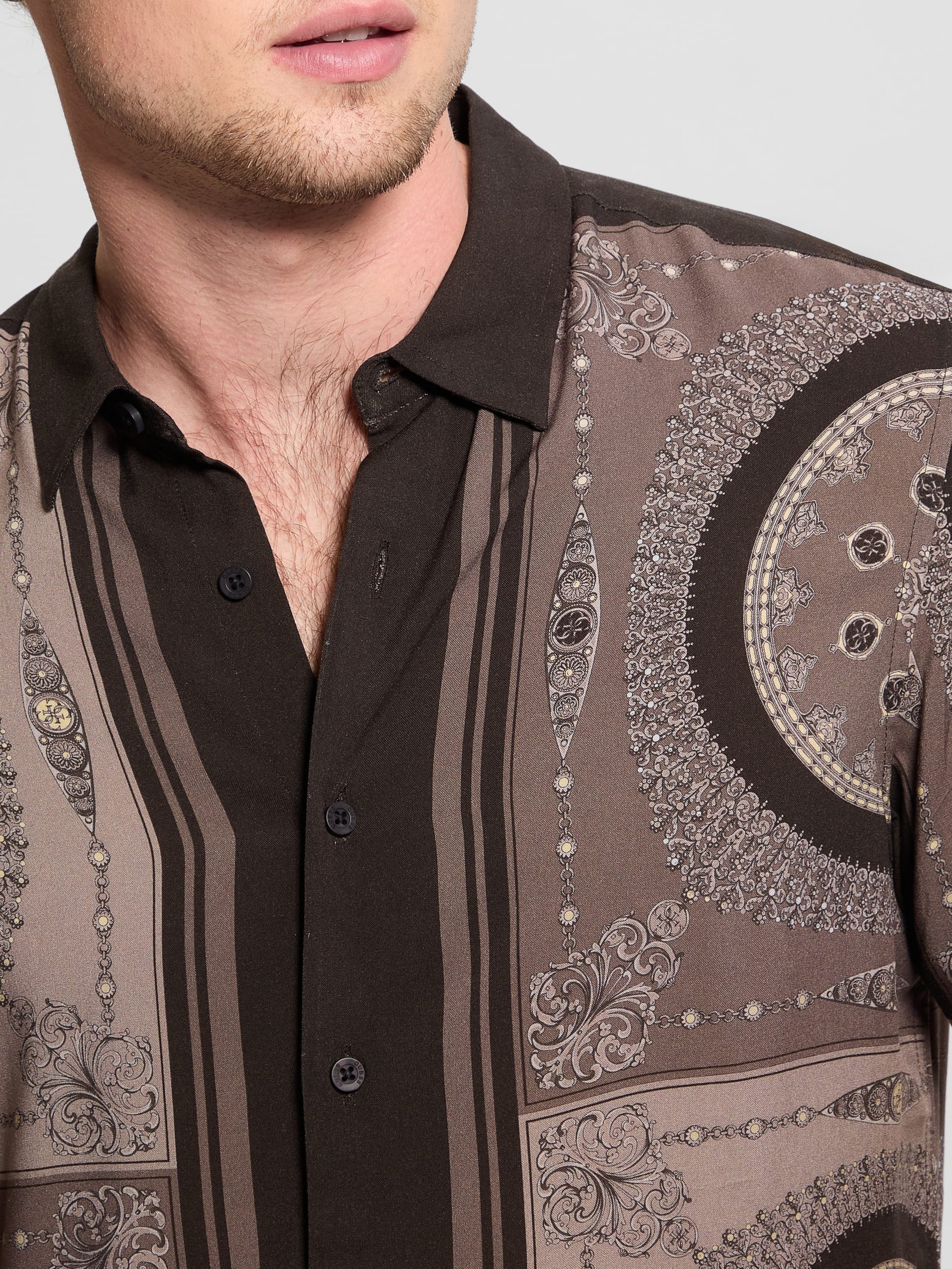 Camisa Eco Rayon Medallion