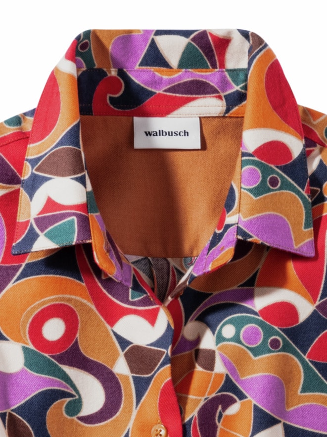 Edel-Flanell-Hemdbluse
