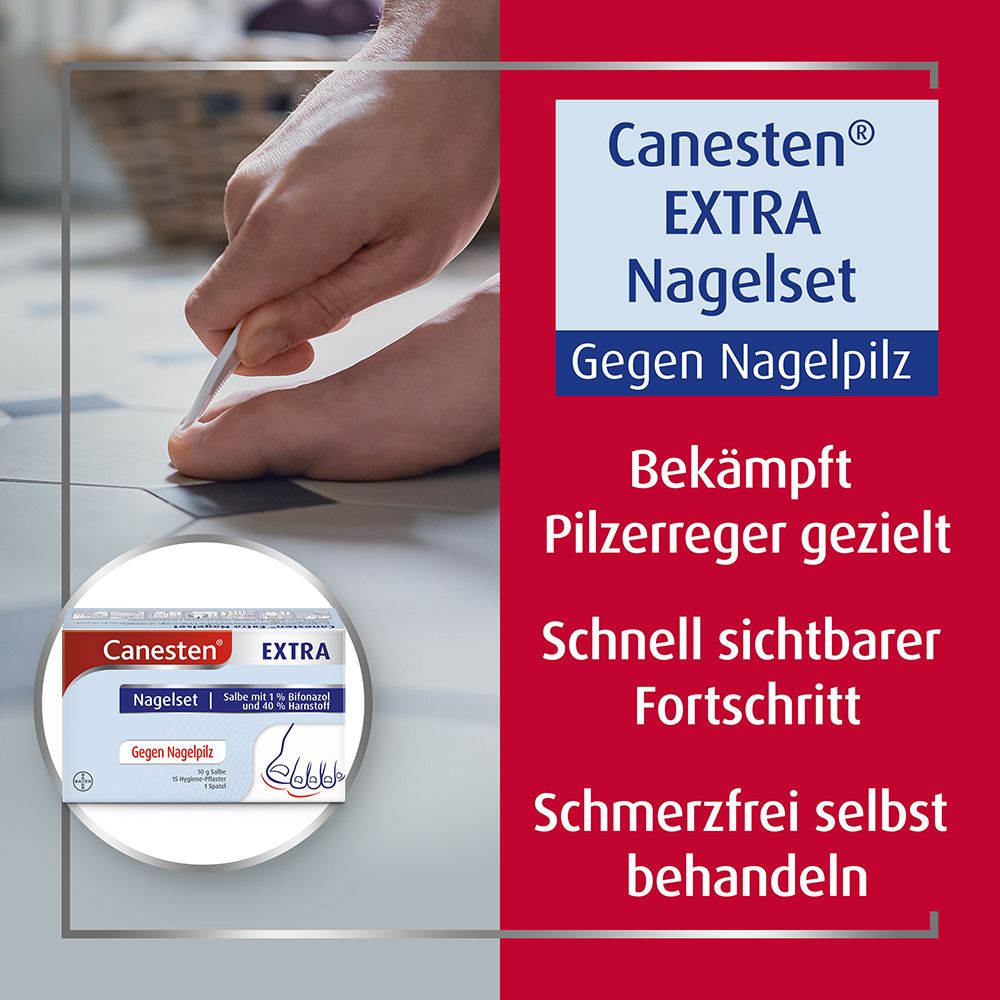 Canesten® EXTRA Nagelpilz-Set mit EXTRA Spray