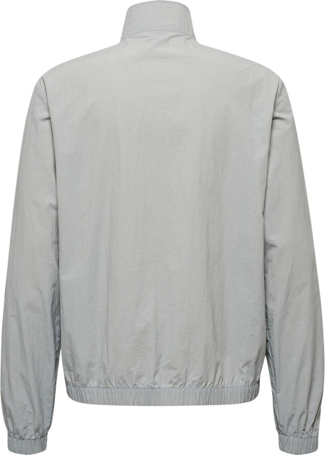 Hummel LGC Celab Zip Sweatshirt Grå