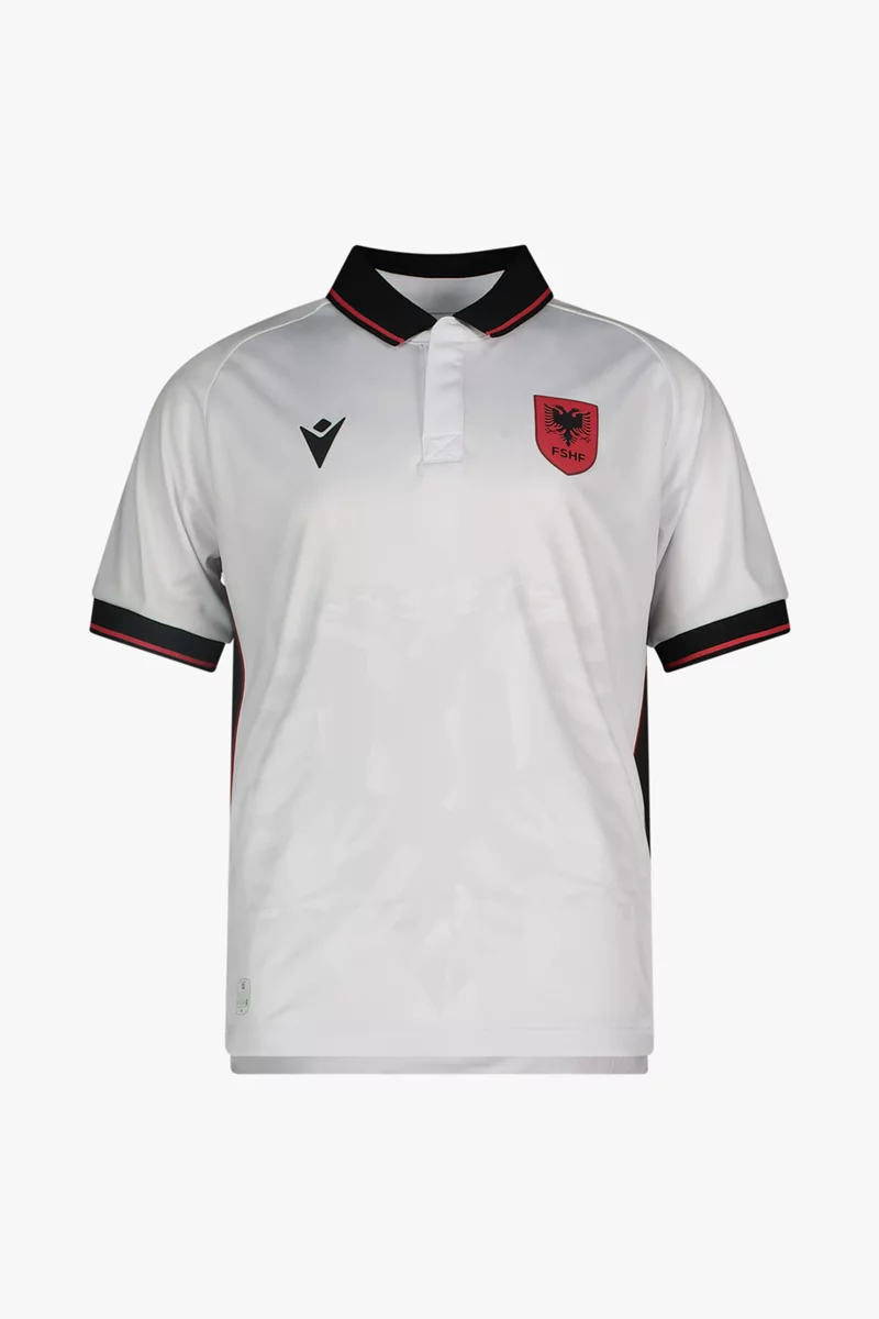 Macron Albanien Away Replica Kinder Fussballtrikot EM 2024